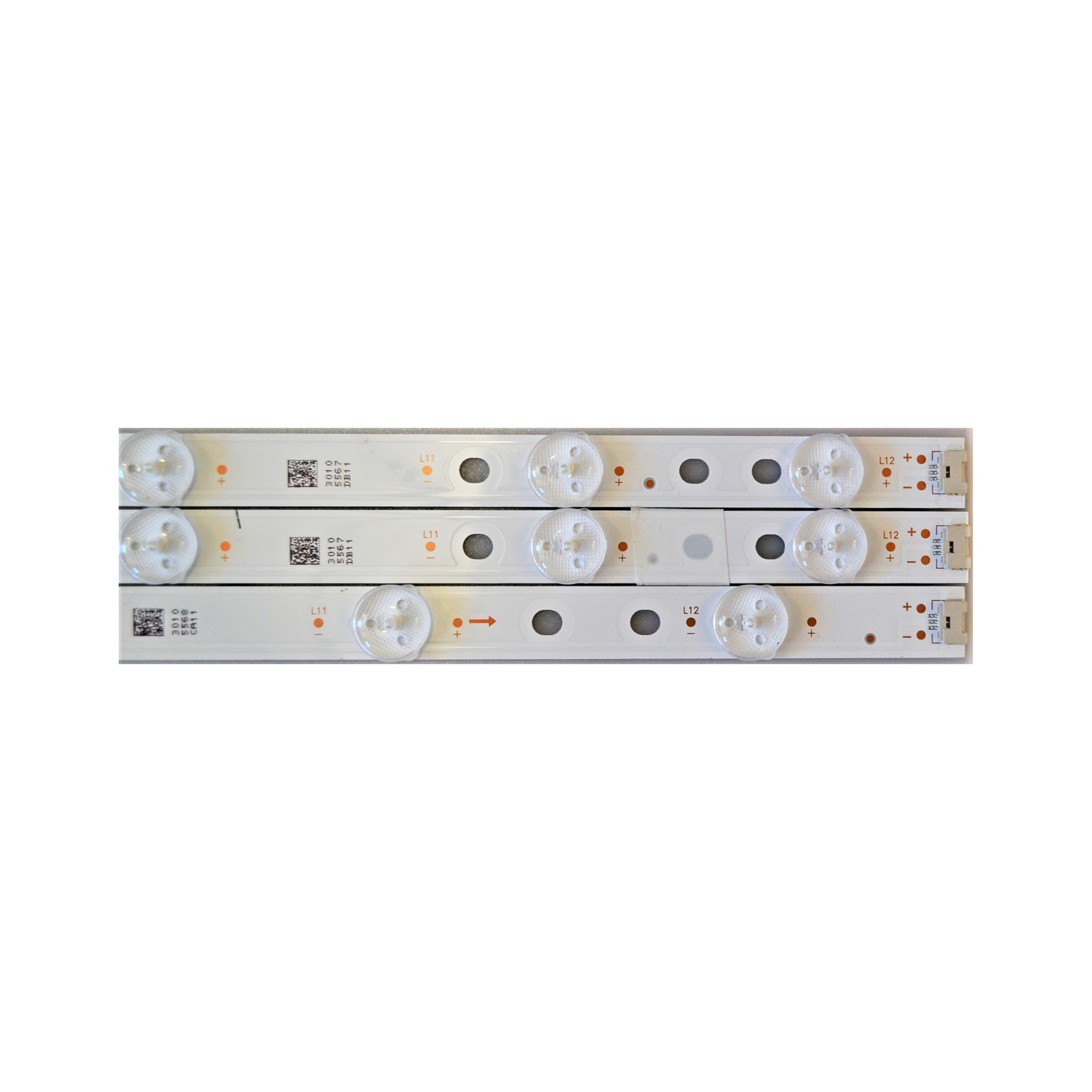Striscia LED 10LED Per Hisense 55A6GV 55R6G 55A6G 55R6095G5