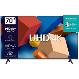 TV LED 4K HISENSE  70"...
